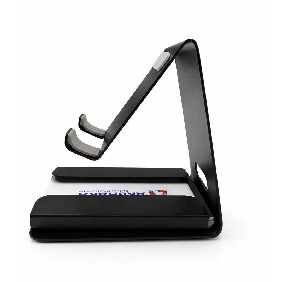 primora-19172dd7db90-PGE3-01-Black.webp Customised Metal Mobile Stand Mobile Holder | Primora Gifts - Image 1