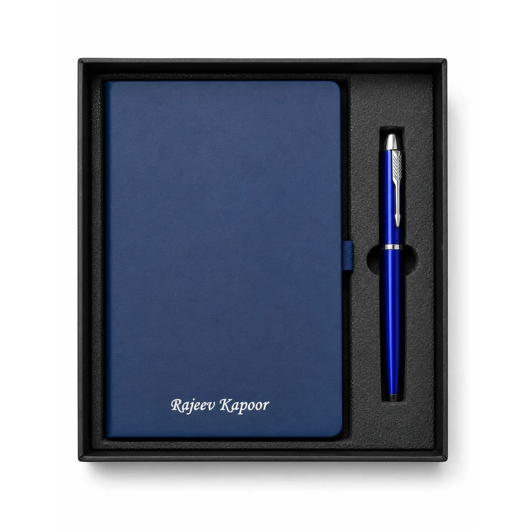 primora-352a362276aa-PG154-Blue-DP01.webp Joining Kit Blue Dairy & Pen | Primora Gifts - Image 1