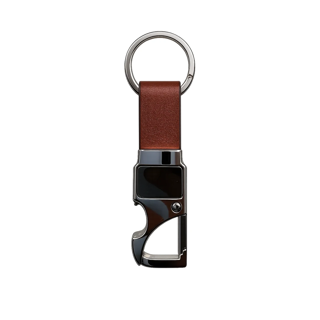 primora-5414d748b14f-PG-KC10-Brown.webp Keychain Brown | Primora Gifts - Image 1