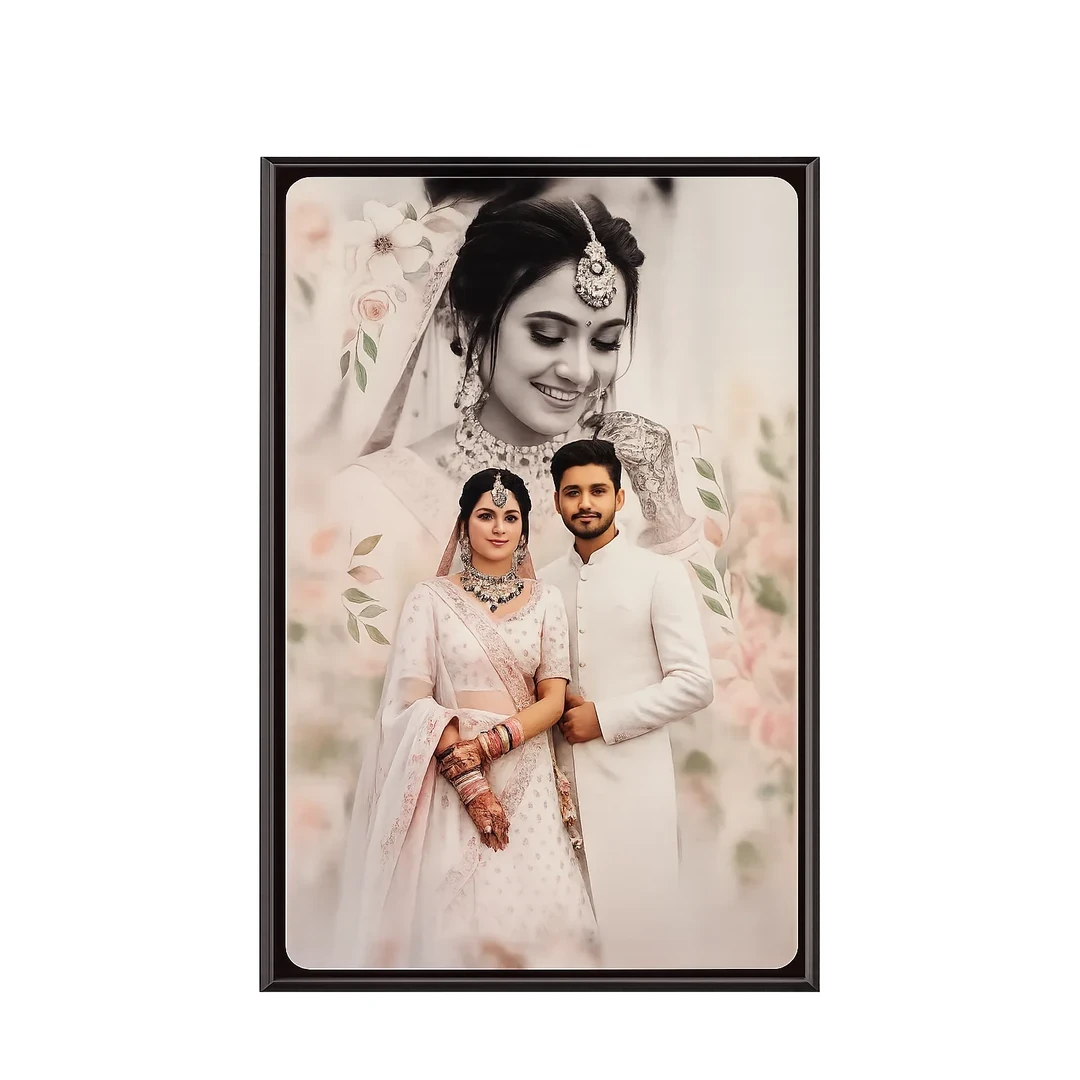 primora-5f43a4a6c0a8-PG-UP-A4.webp Customised Photo Frame Unisub Plaque | Primora Gifts - Image 1
