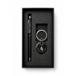 Joining Kit Black Ball Pen & round Keychain | Primora Gifts