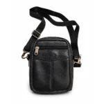 Black Leather Sling Bag | Primora Gifts