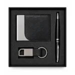 Joining Kit Black Pen, Keychain with Card Holder | Primora Gifts