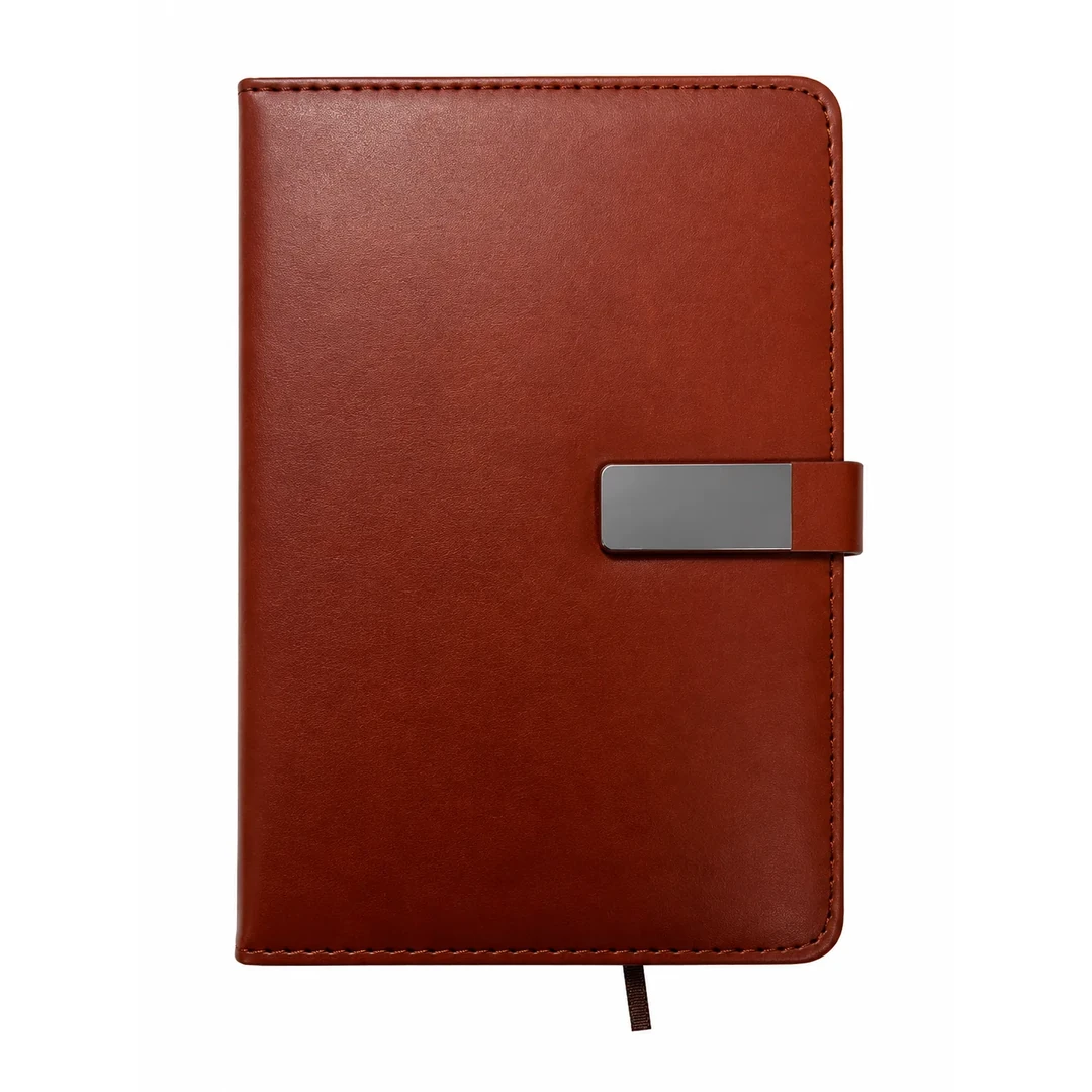 primora-b005f0421990-PG-NB05.webp Diaries Brown Diary | Primora Gifts - Image 1