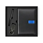 Joining Kit Black Pen, Diary & Metal Keychain | Primora Gifts