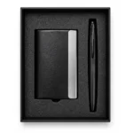 Joining Kit Black Card Holder & Pen | Primora Gifts