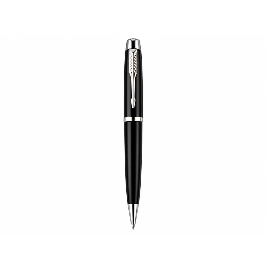 primora-de228011e5d5-PG-MP08-Black.webp Pens Black and SilverMetal Pen | Primora Gifts - Image 1