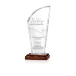 Crystal Memento Crystal Trophy hand made premium | Primora Gifts