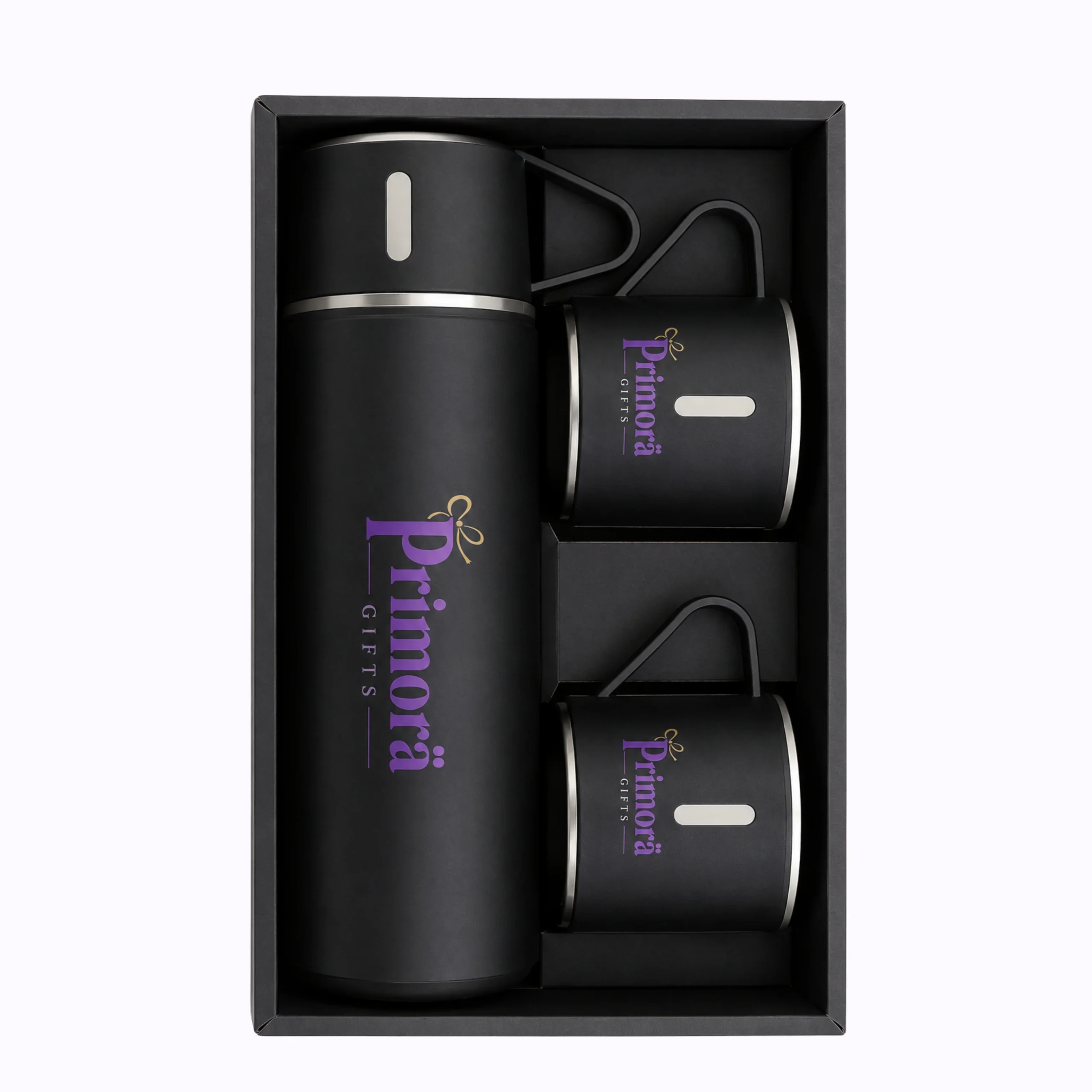 22 Vacuum Flask Set + 3 Cups Set | Primora Gifts