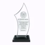 All Rounder Memento 22*10 Crystal + Base Set Black | Primora Gifts