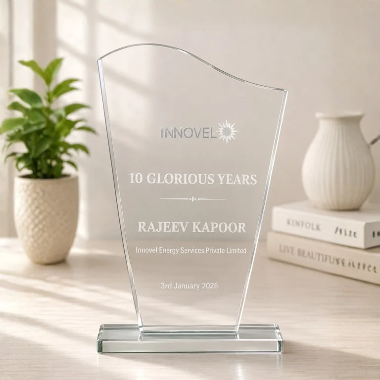 Economic Glass Memento 19.5*12 Cm | Primora Gifts