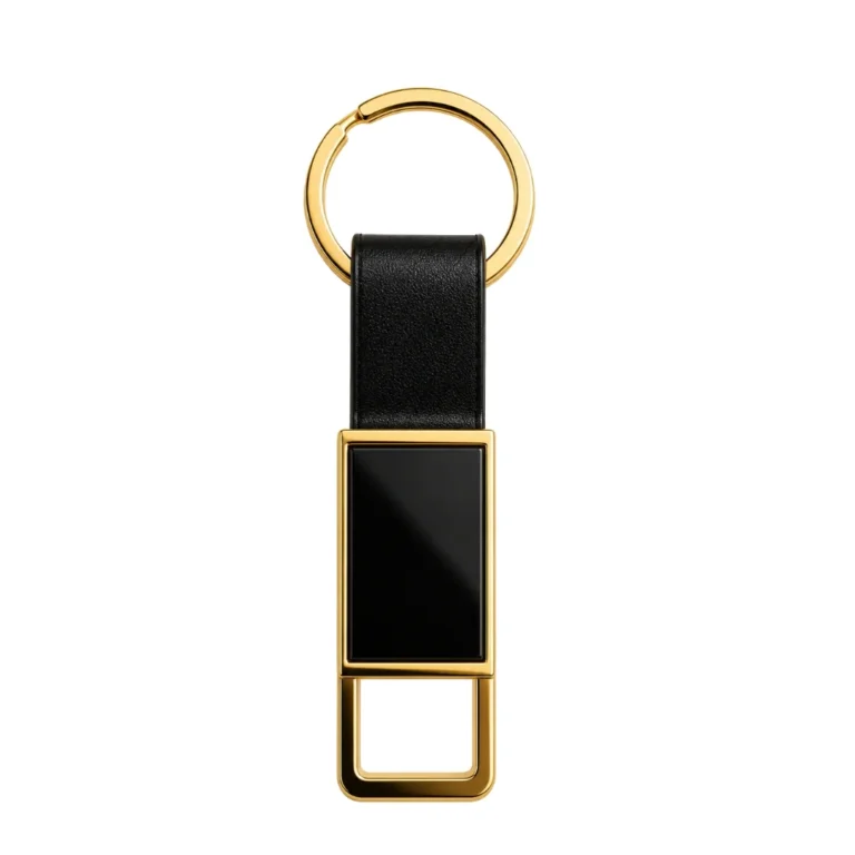 Keychain Black and Gold | Primora Gifts