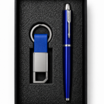 Pen + Keychain Set Corporate Gift Box | Primora Gifts