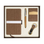 Dairy, Metal Pen, Keychain & Card Holder - 4 in 1 Set