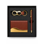 Metal Pen, Keychain & Card Holder - 3 in 1 Set